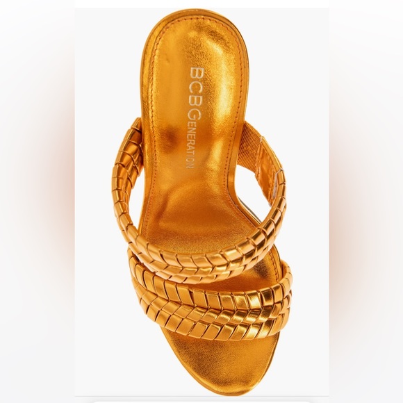 BCGCGeneration Metallic Copper Gold High Heel Mule - Picture 5 of 7